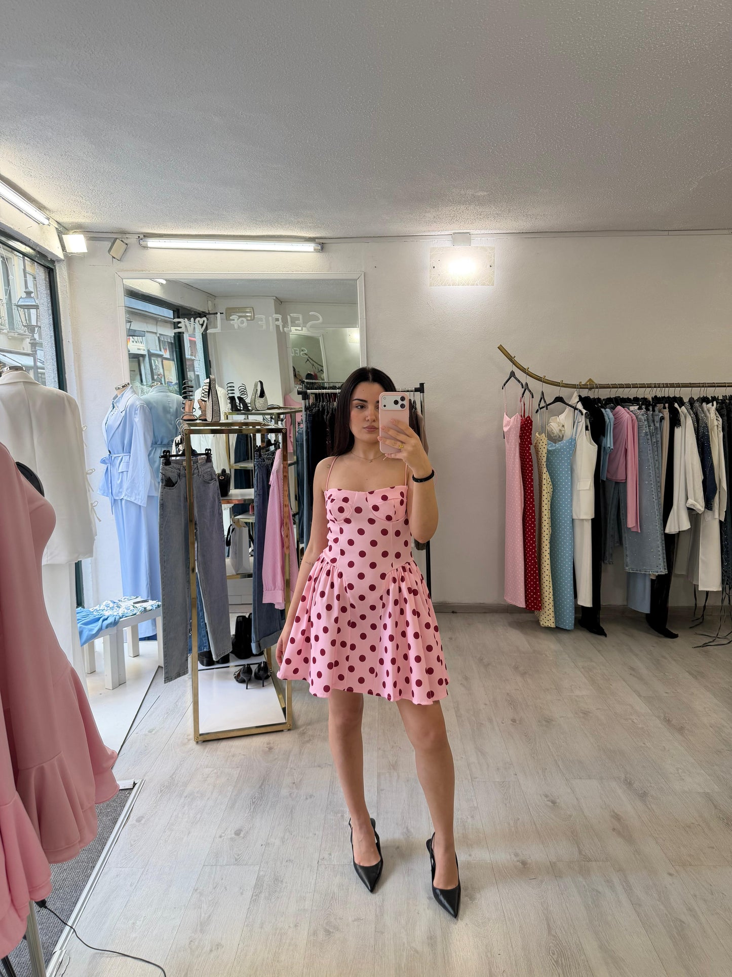 Dolce pois dress