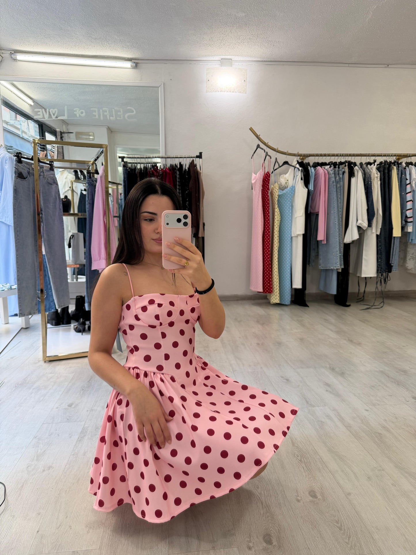 Dolce pois dress